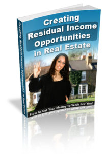 Creating Residual Income eBook